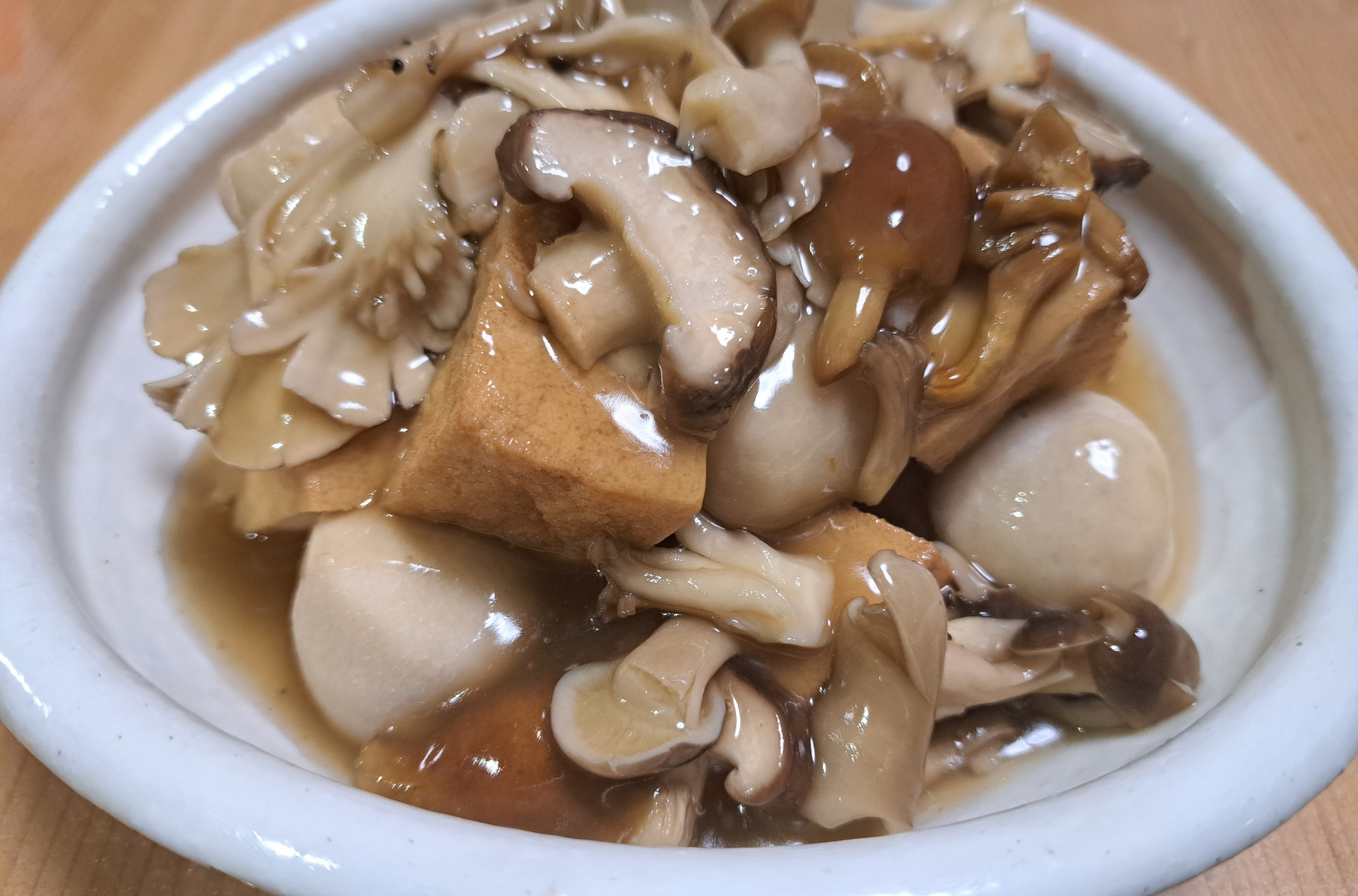 きのこあんかけ