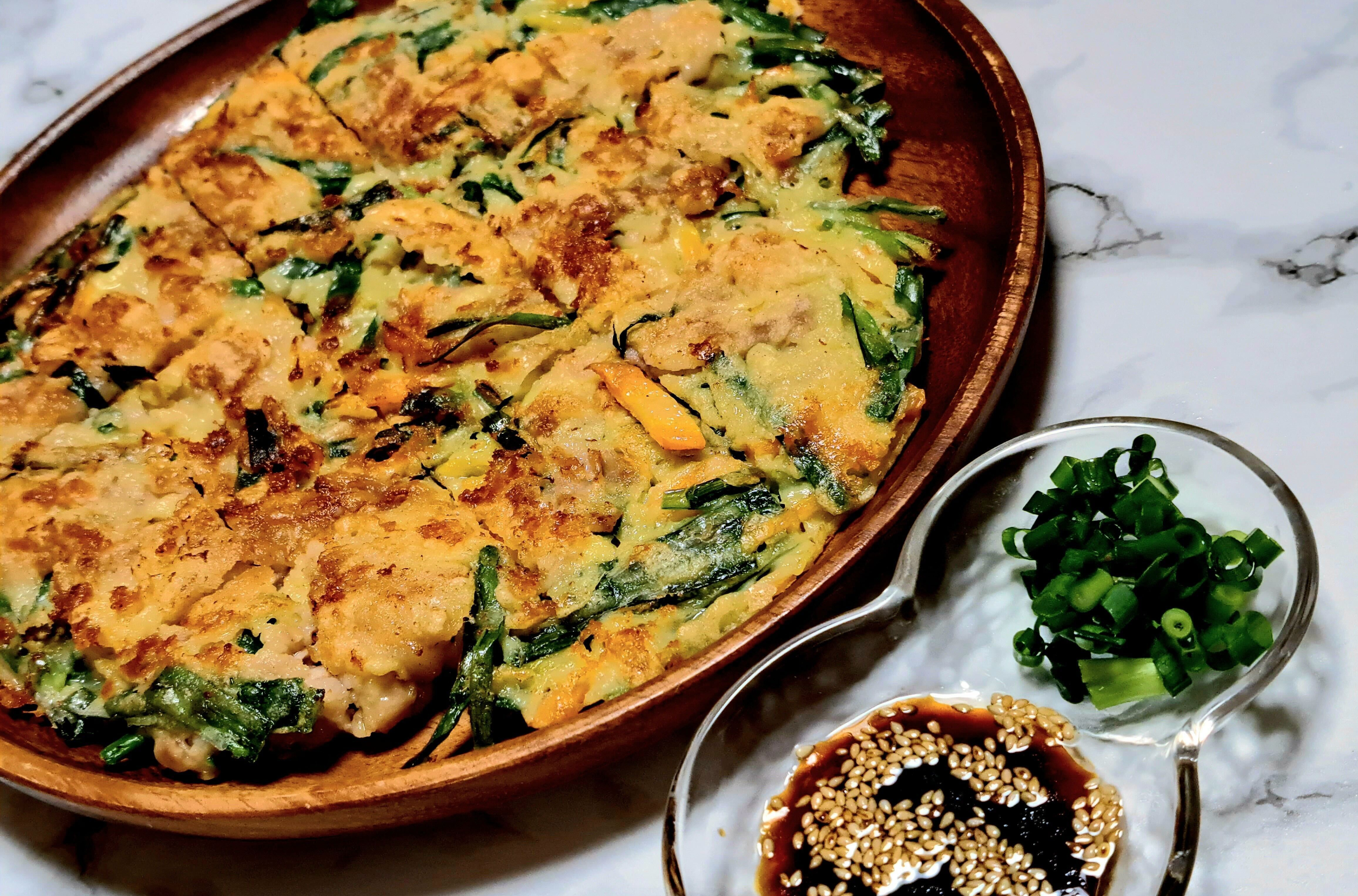 豚チーズチヂミ