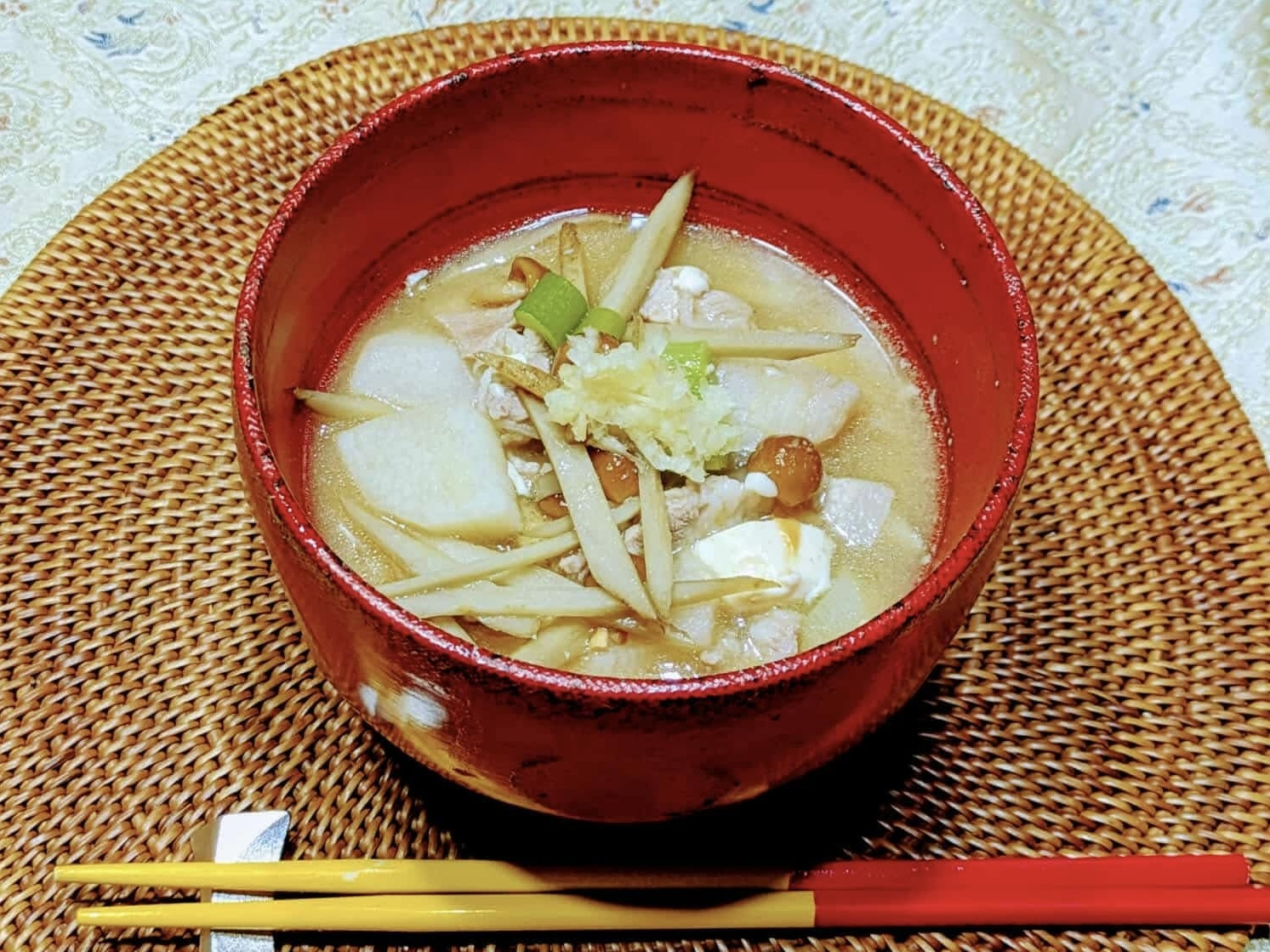 ごぼうのお味噌汁