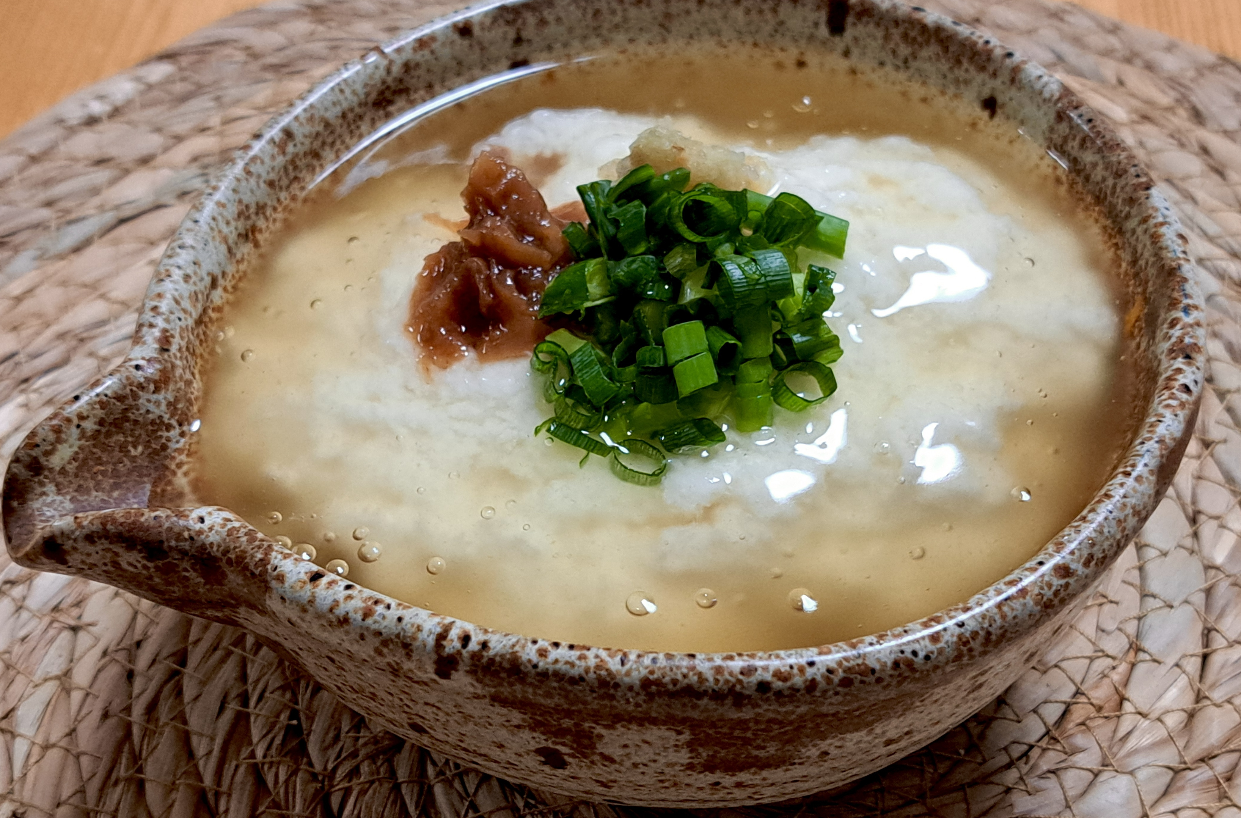 梅とろろ雑炊