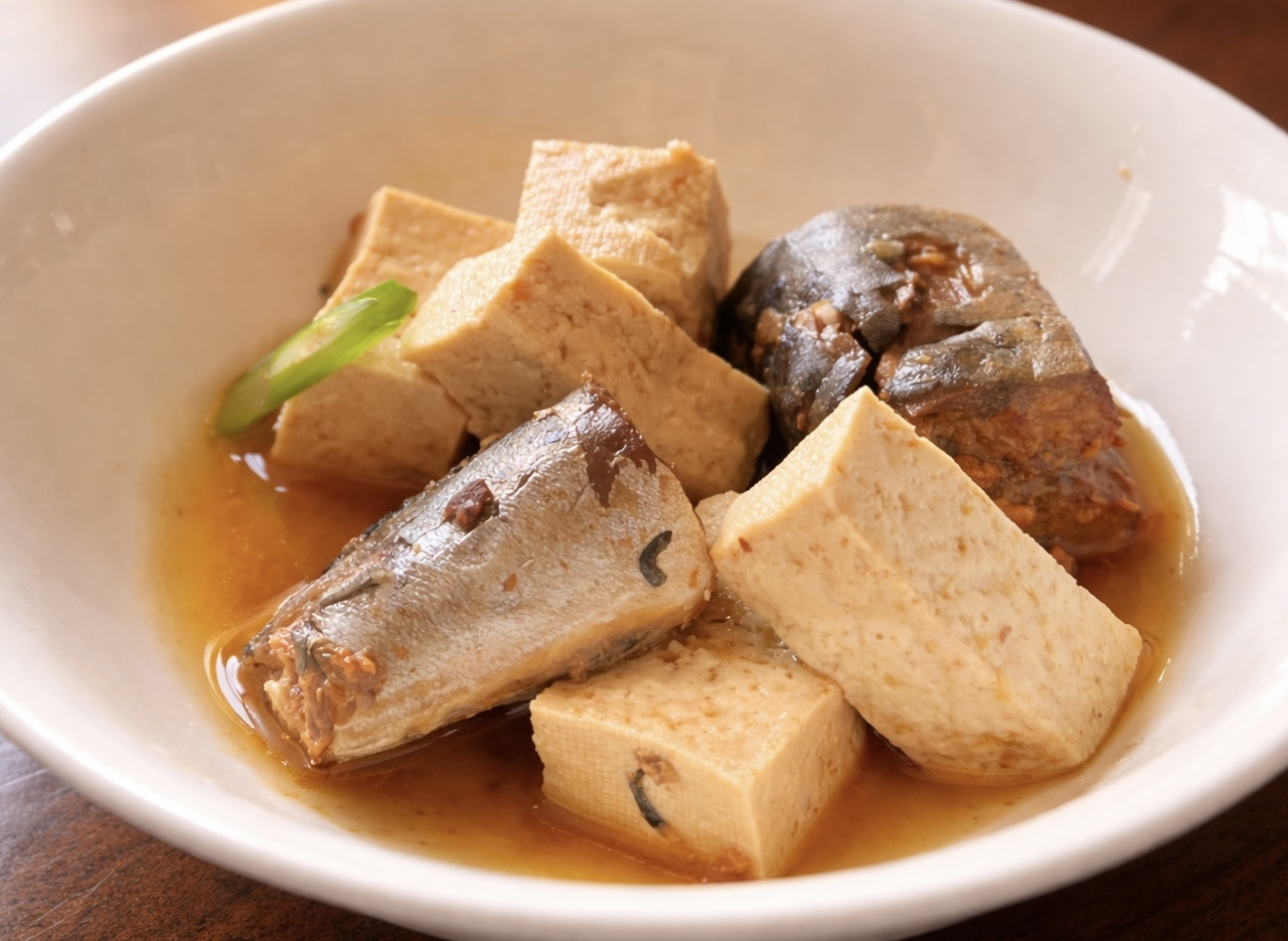 鯖と豆腐の煮